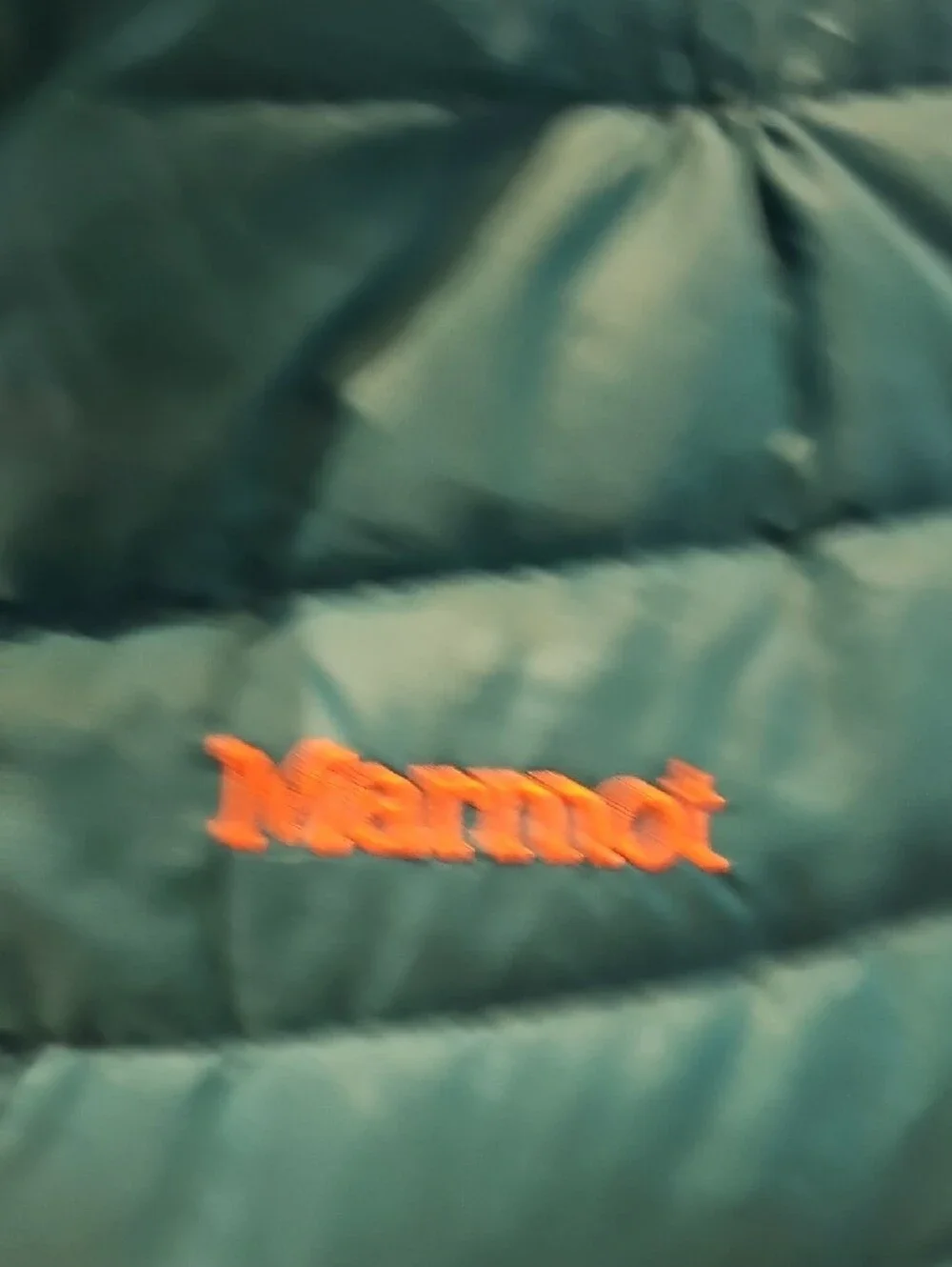 Marmot Bright Teal Blue Packable Puffer Jacket